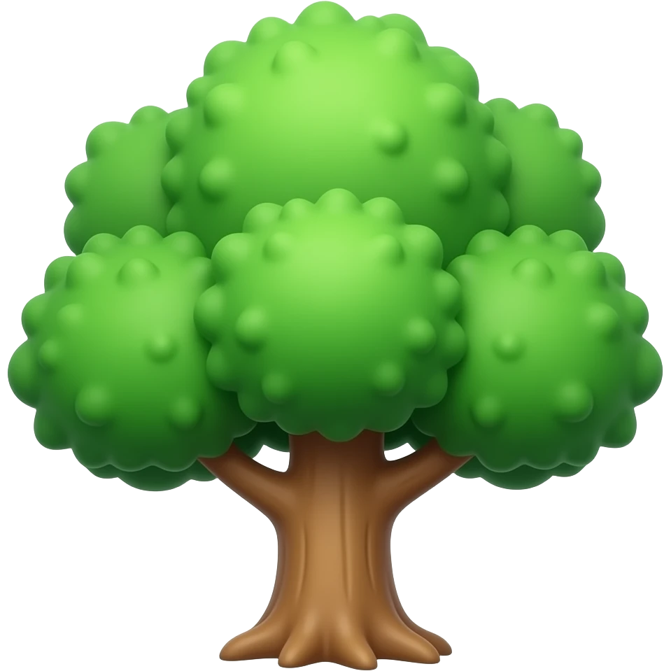 resin tree emoji