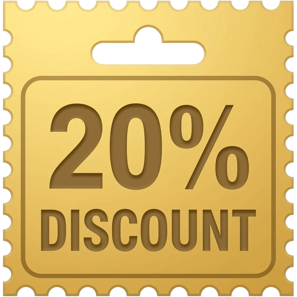 % coupon emoji