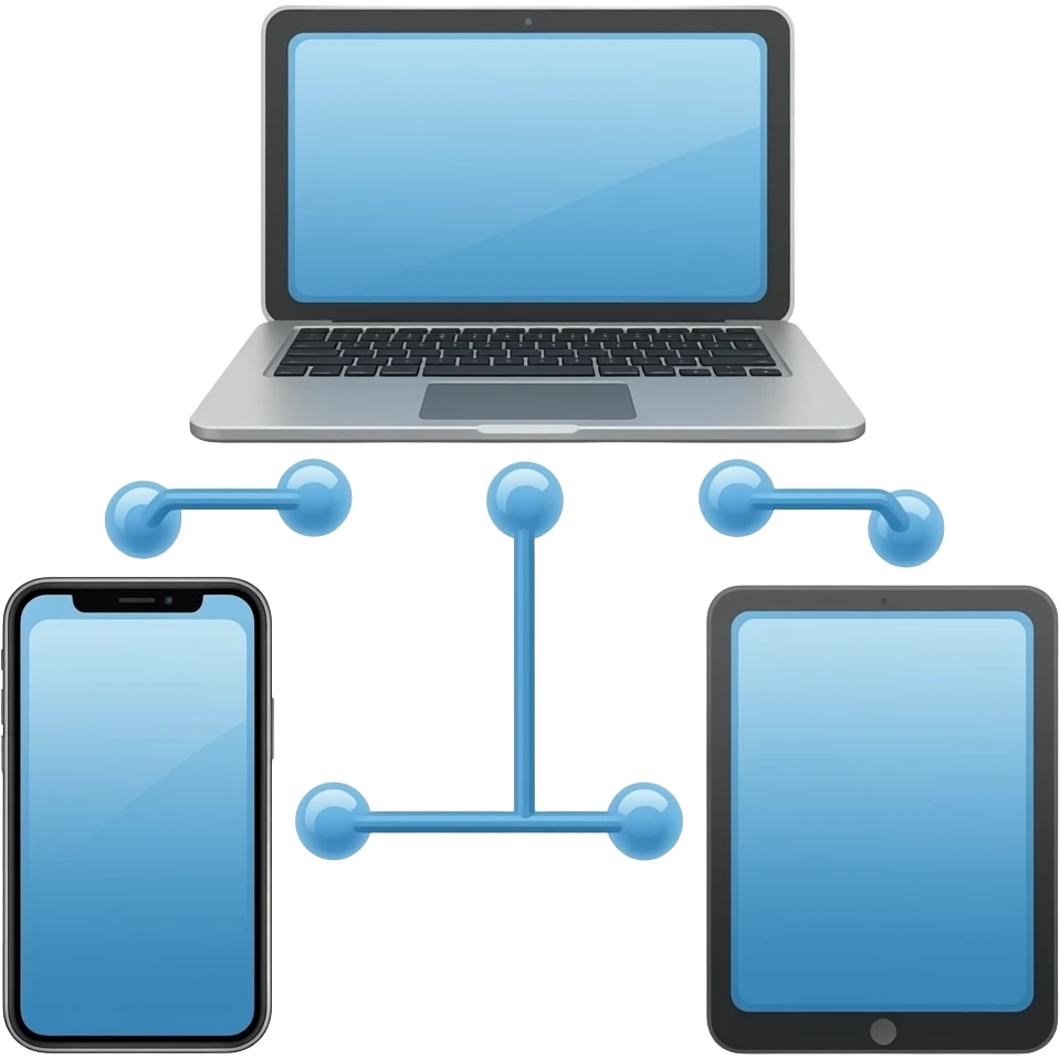 connectivity across devices emoji