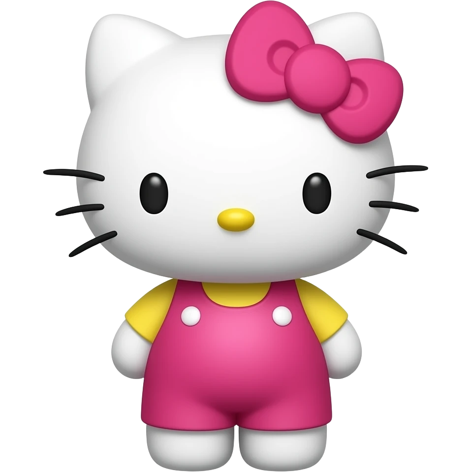 hello kitty pink emoji