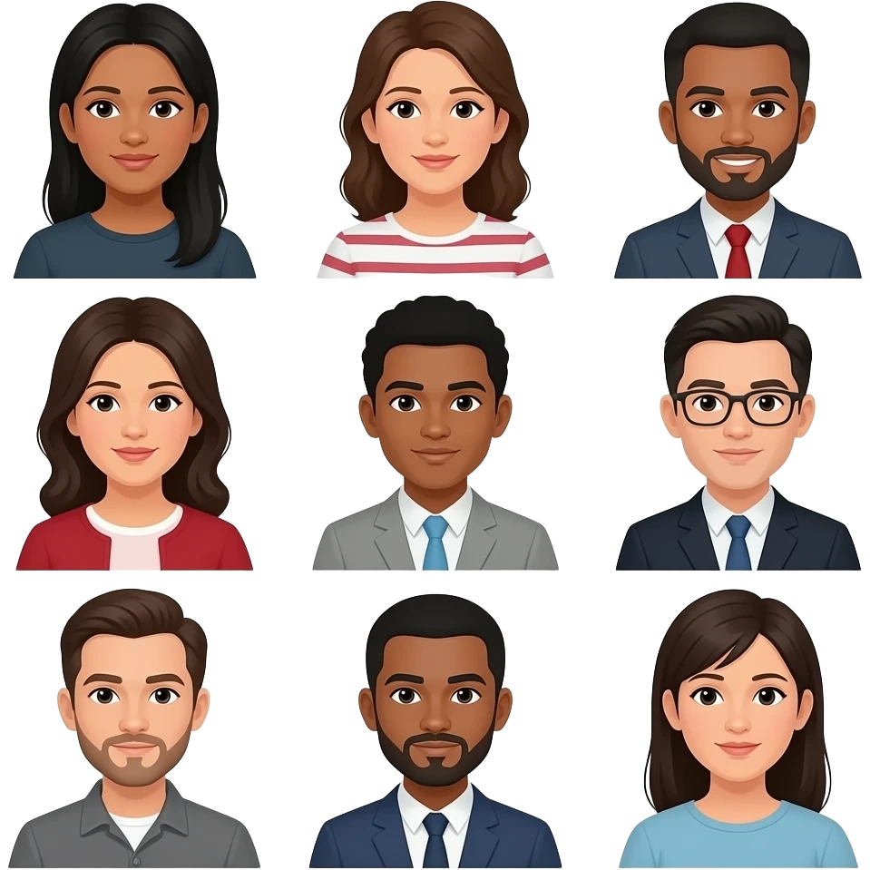 varios imigrantes emoji