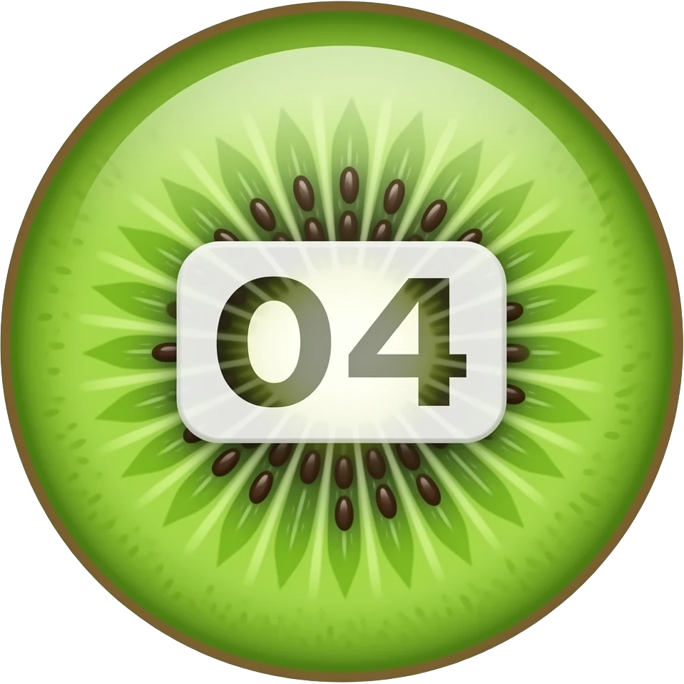 Error 404 in the kiwi emoji