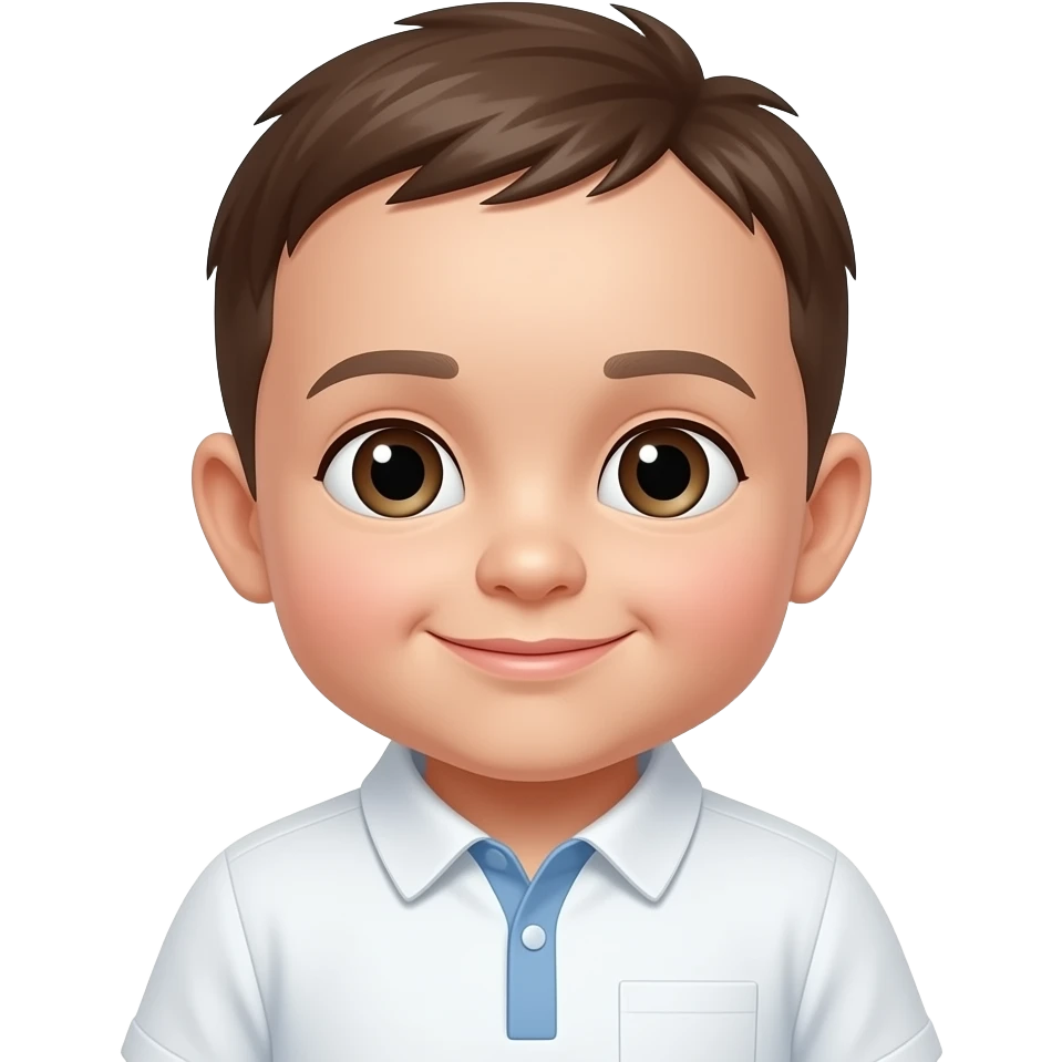 a baby emoji