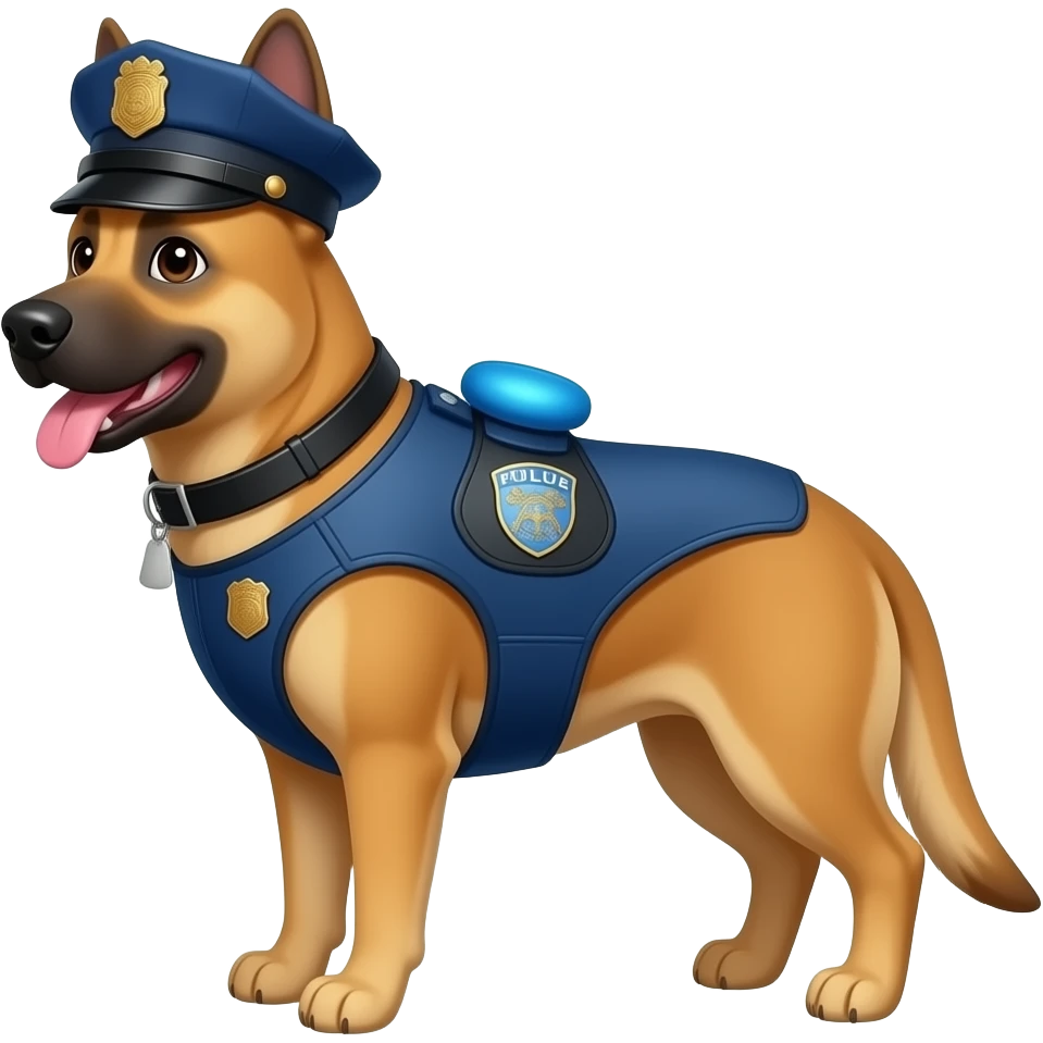 police dog emoji