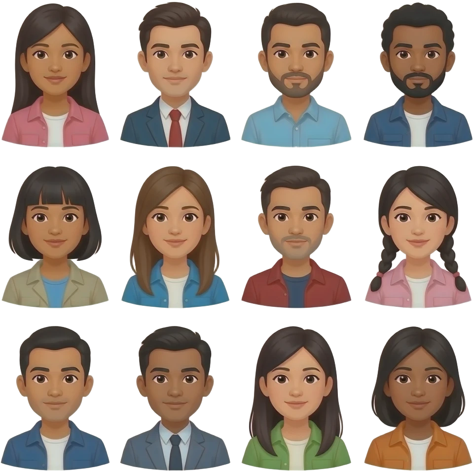 varios inmigrantes emoji