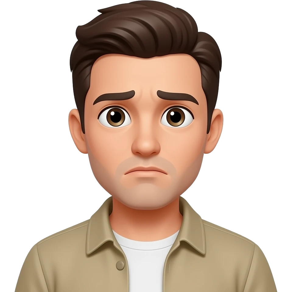 Not sure emoji