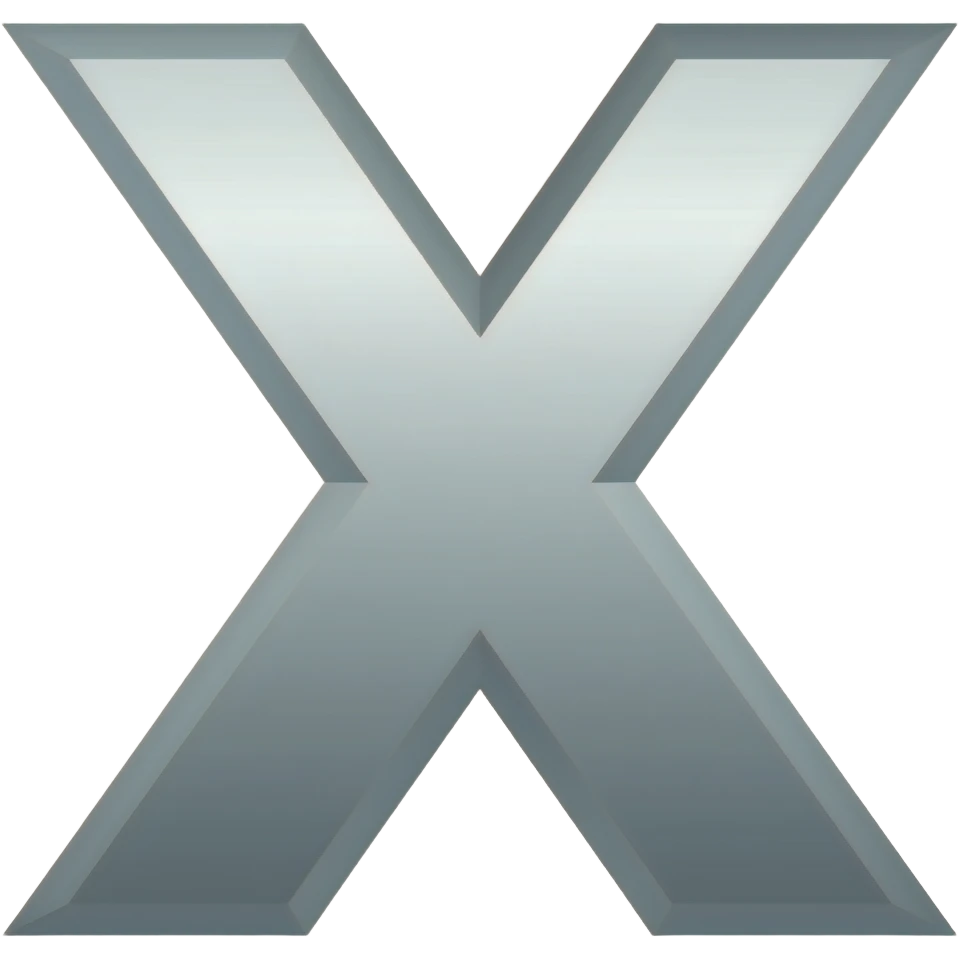 X emoji
