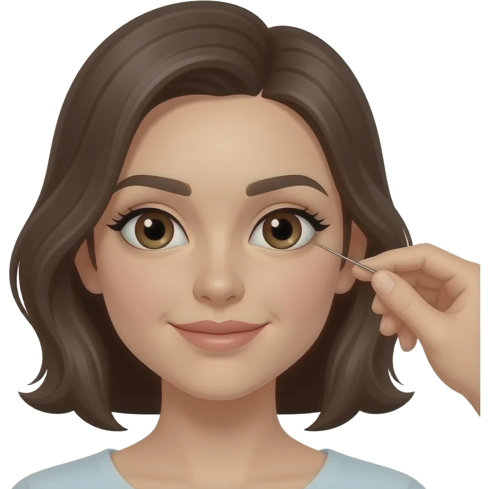 eyebrow threading emoji