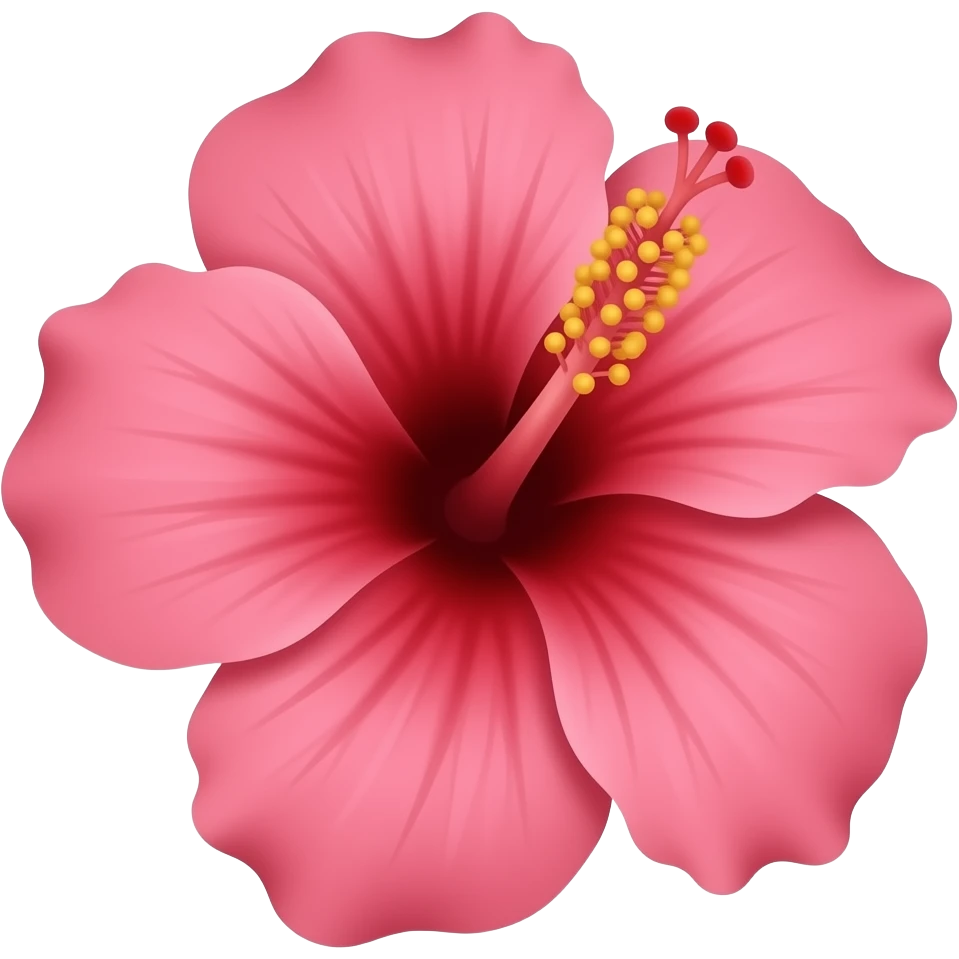 Hibiscus flor emoji