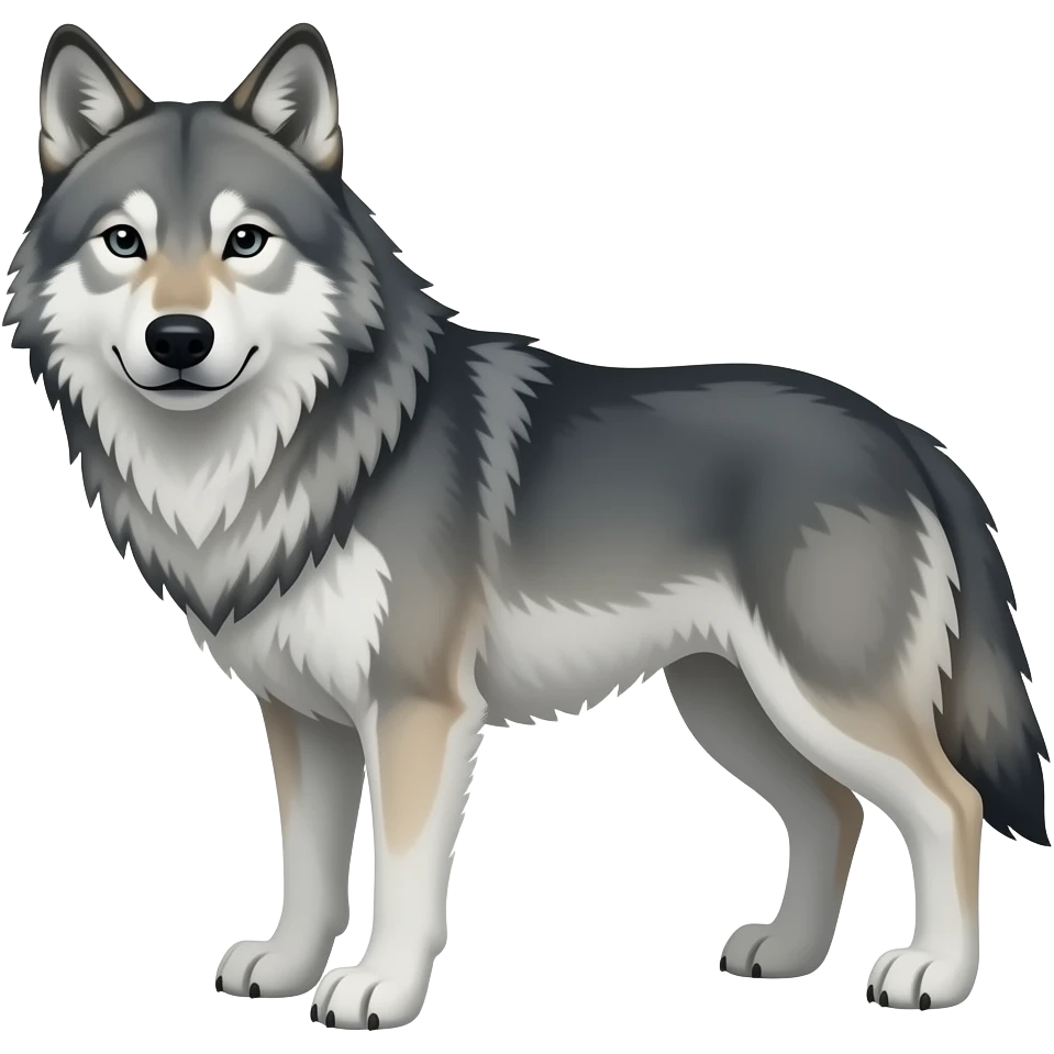 wolf emoji