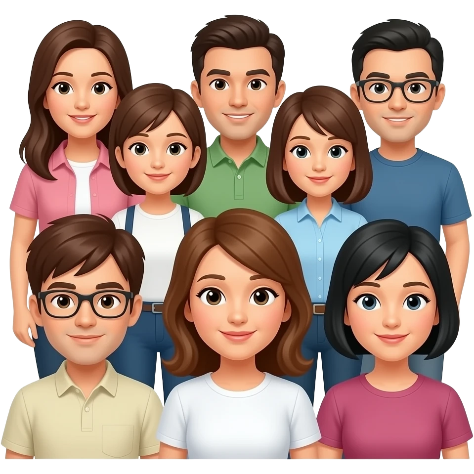 multitud emoji