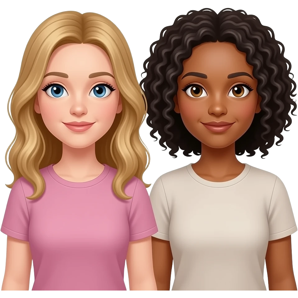 Couple home blanc femme metisse emoji