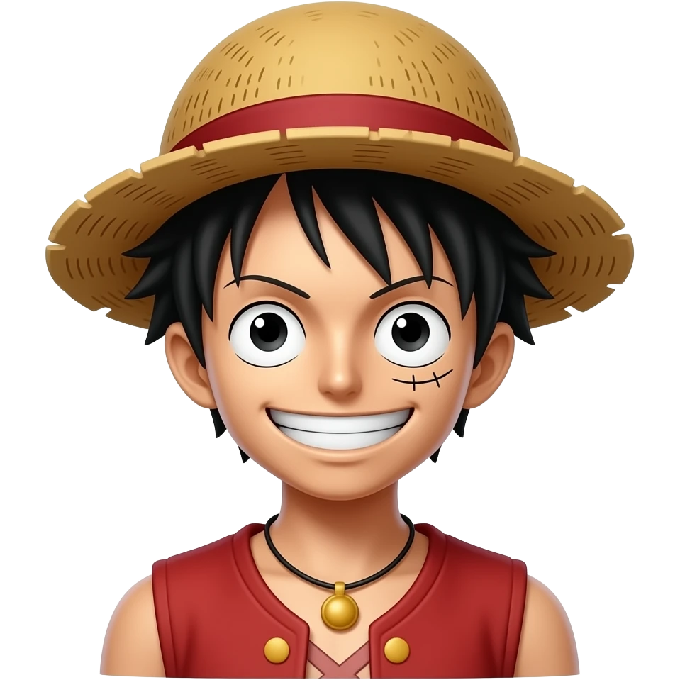 Luffy emoji
