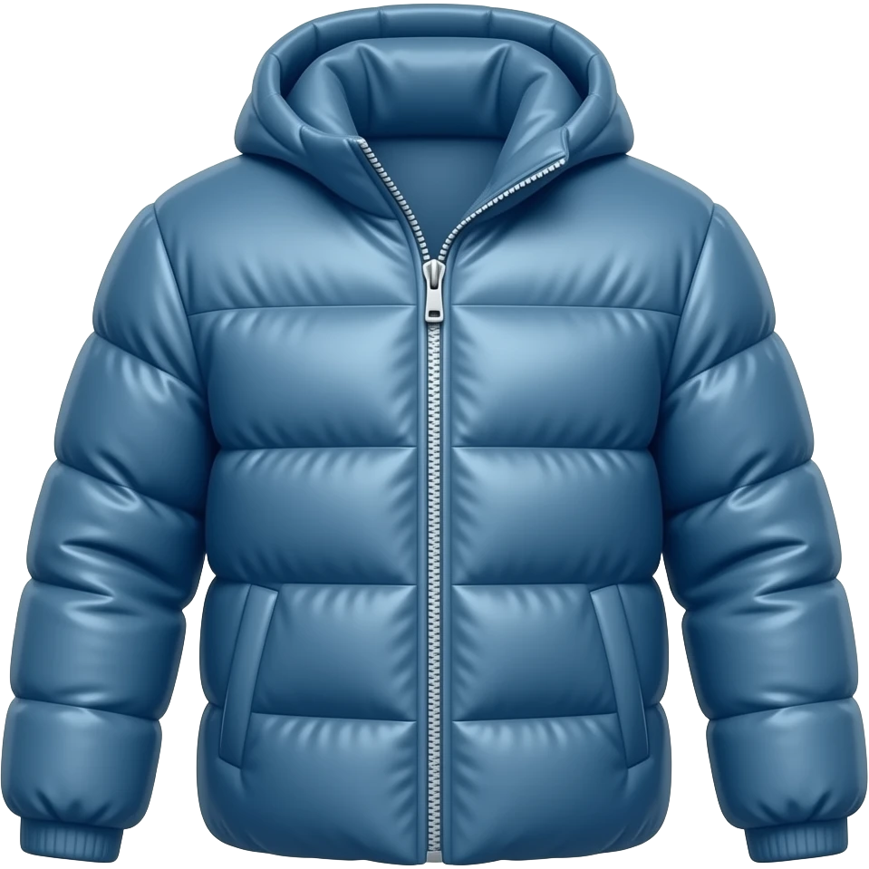 winter zip-up jacket emoji