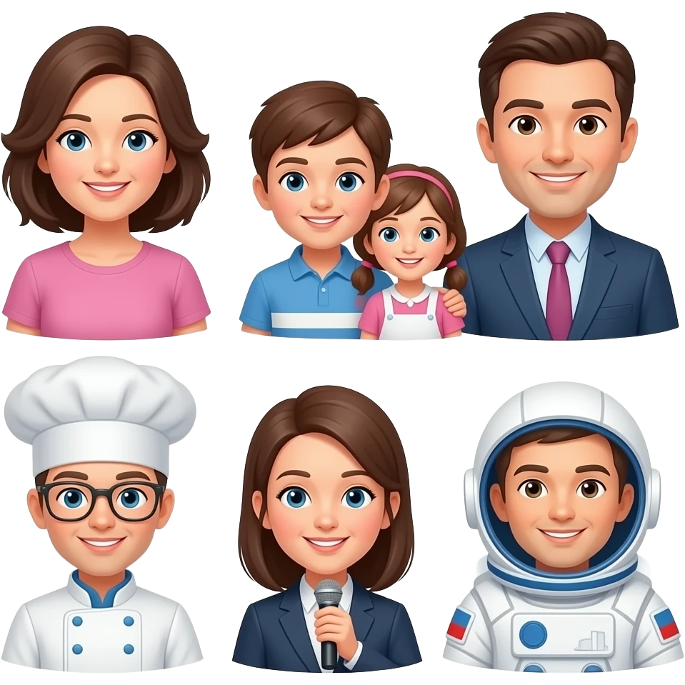 👨‍👩‍👧‍👦🧑‍🏫🧑‍🍳🧑‍🎤🧑‍🚀 emoji