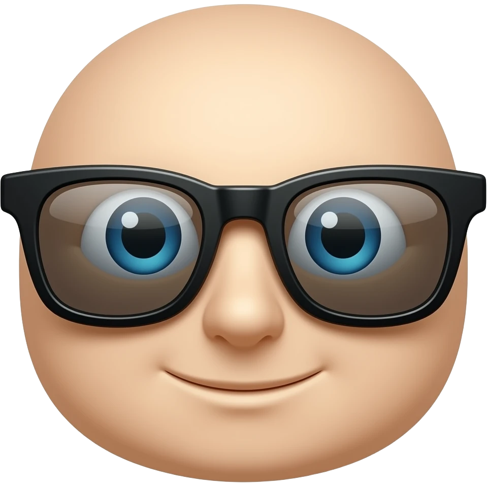 Gafas de sol emoji