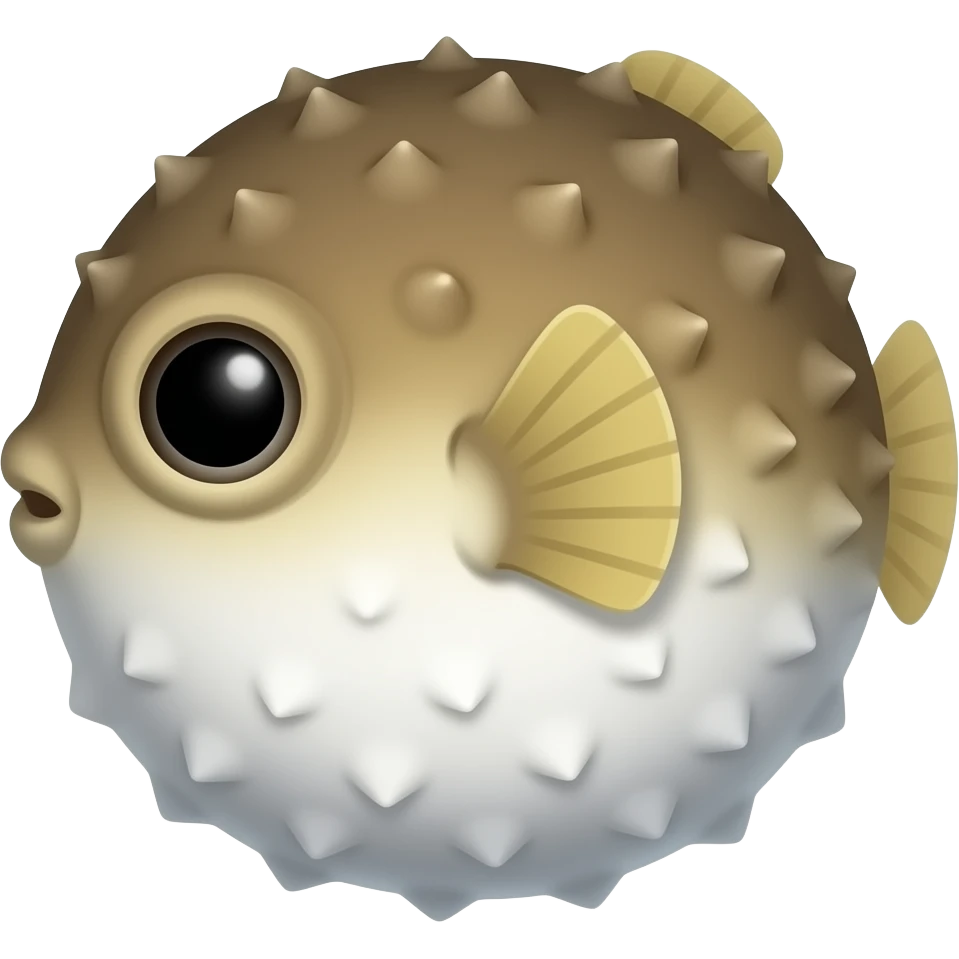 Puffer fish emoji