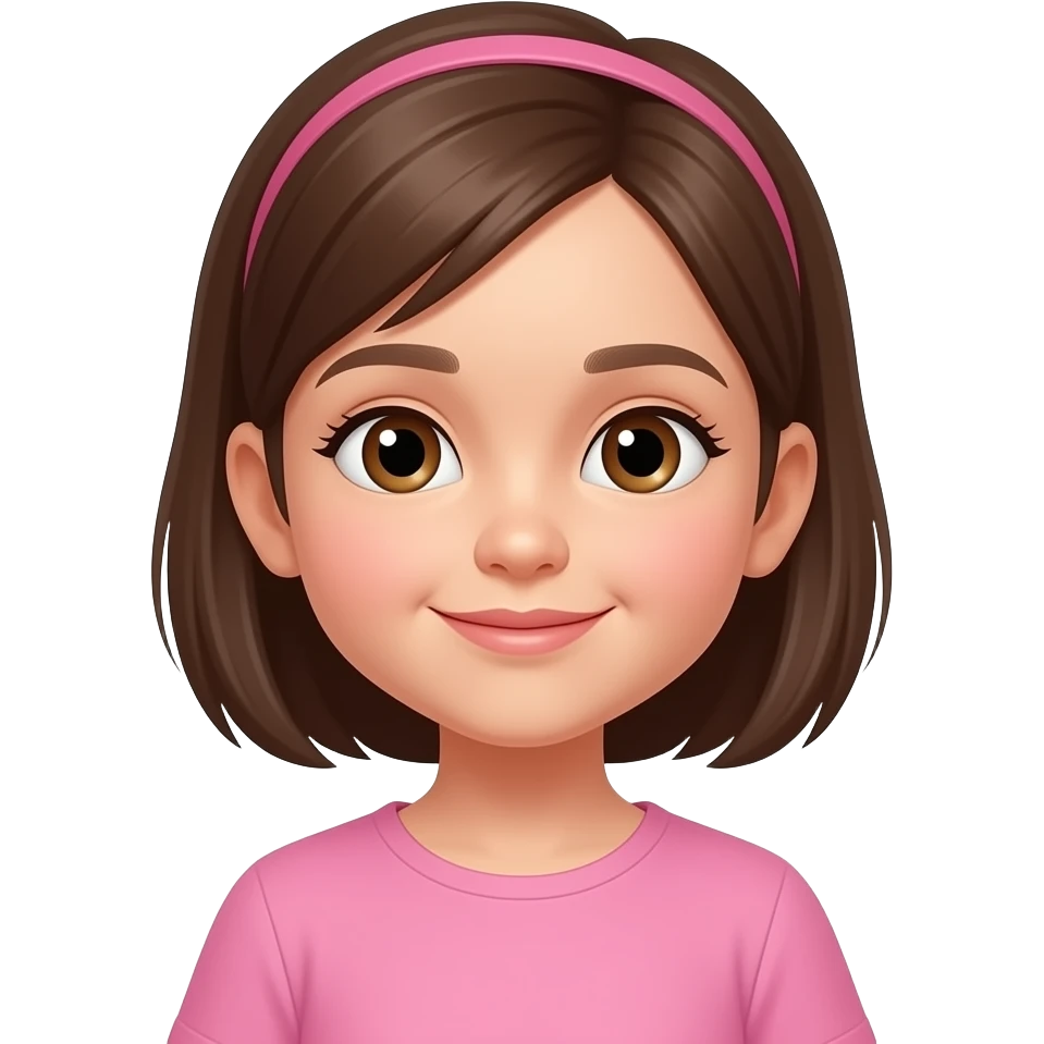 ลูกคุณหนูสีชมพู emoji