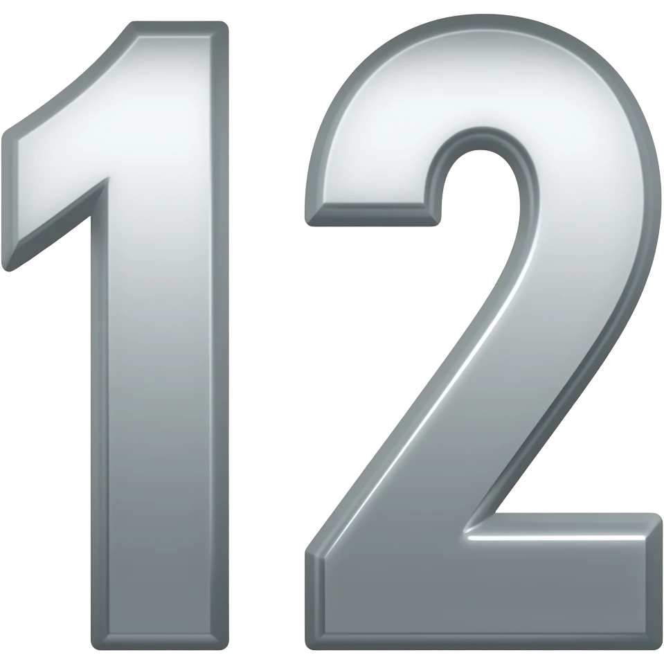12 emoji