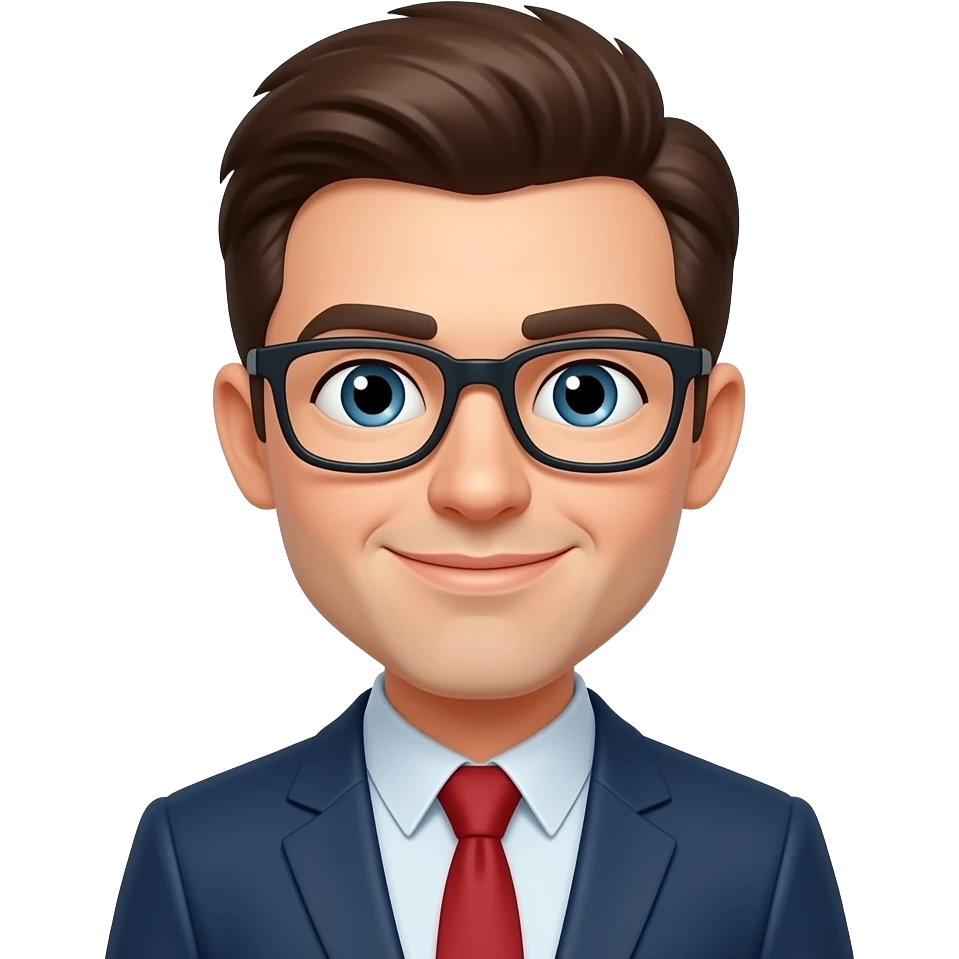 A nerd emoji