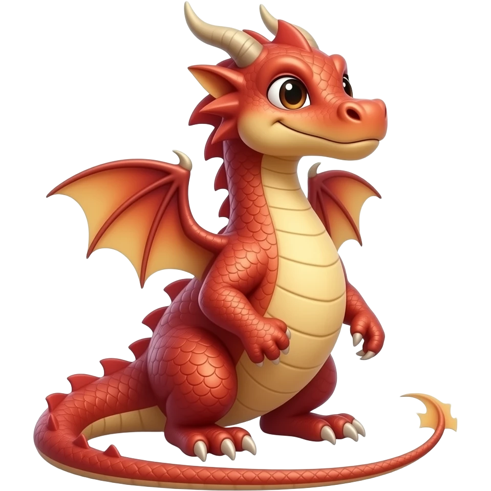 In dragon emoji