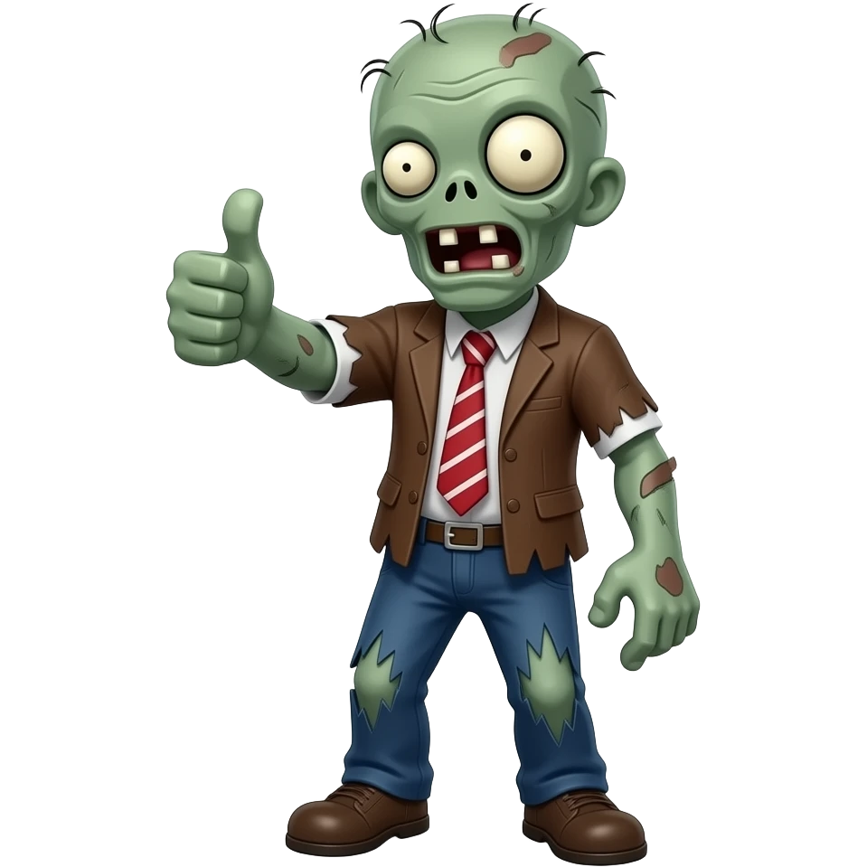 zombie thumbs up emoji
