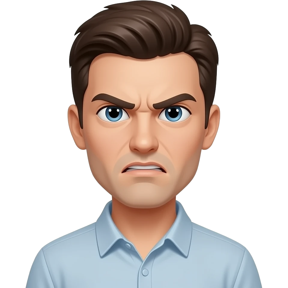 Mad Face emoji