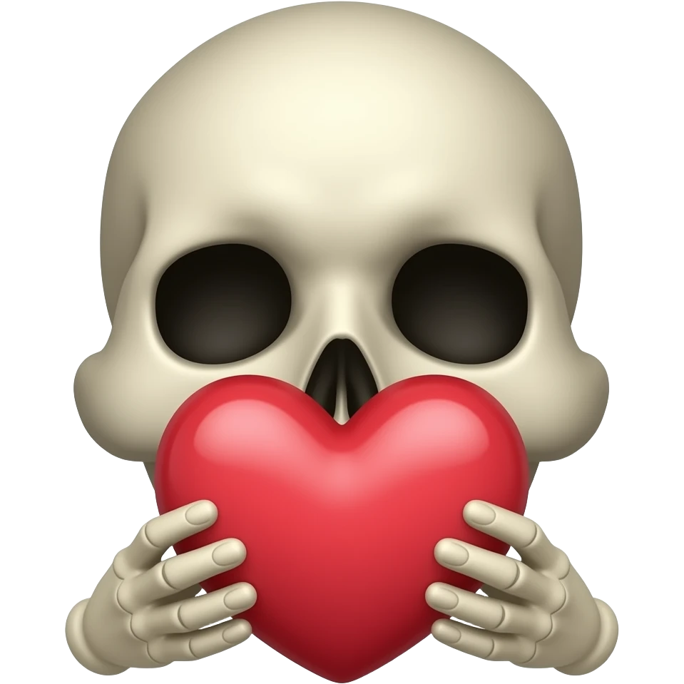 💀🫶🏻 emoji