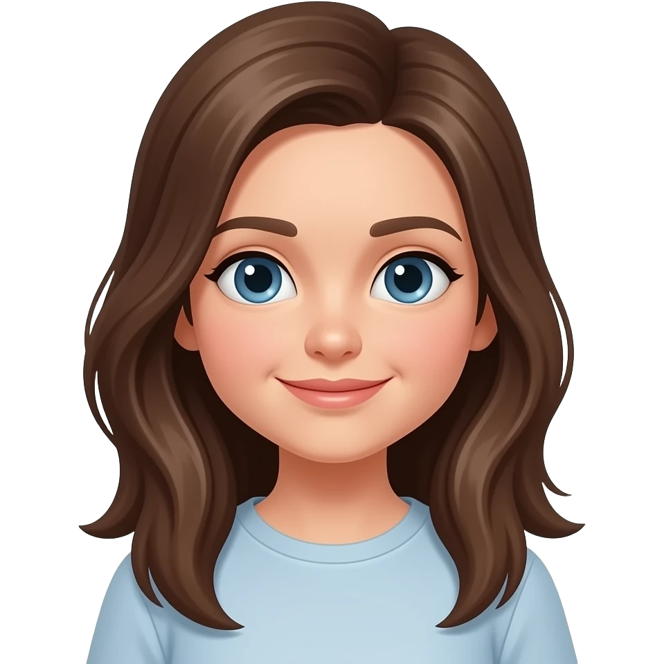 Girl photo emoji