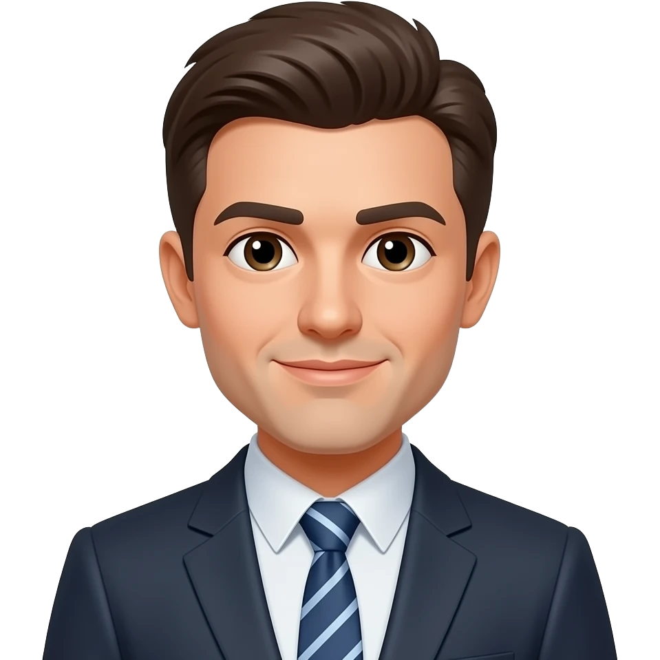 hombre con tr emoji
