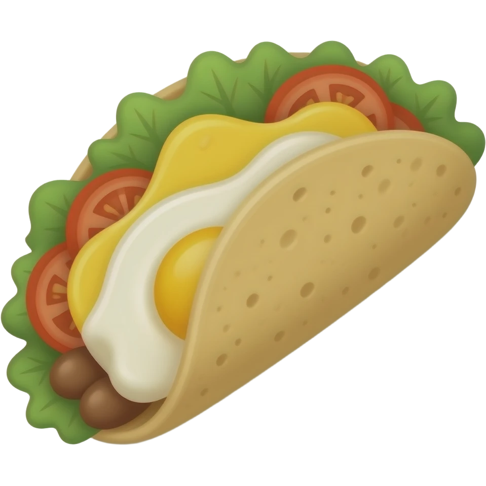 Тортилья с омлетом emoji