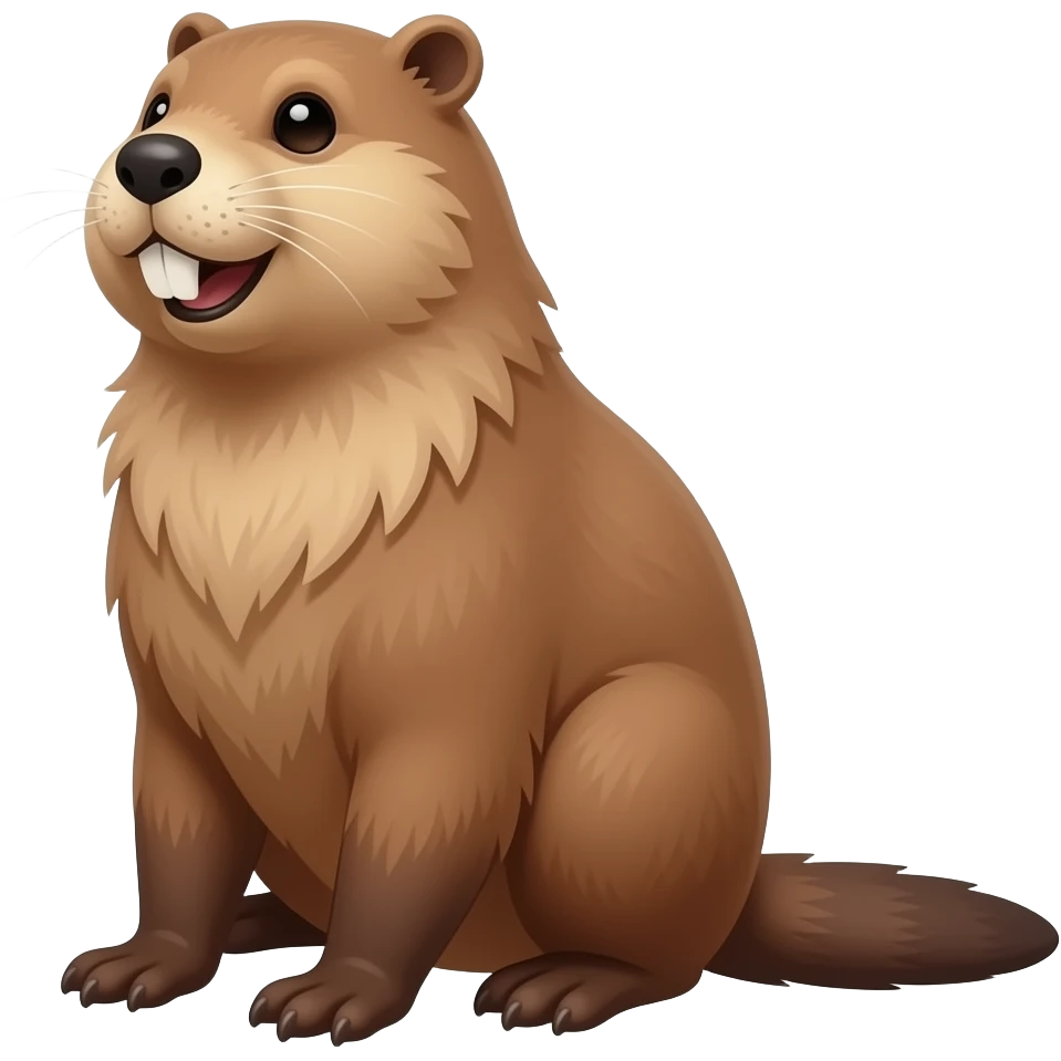 beaver emoji
