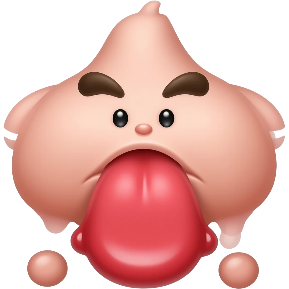 My dick ejaculating emoji