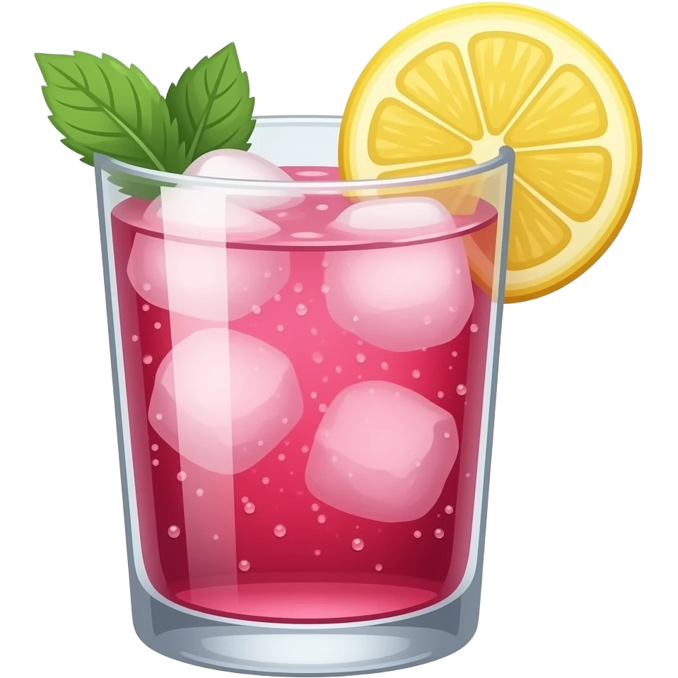 pink lemonade emoji