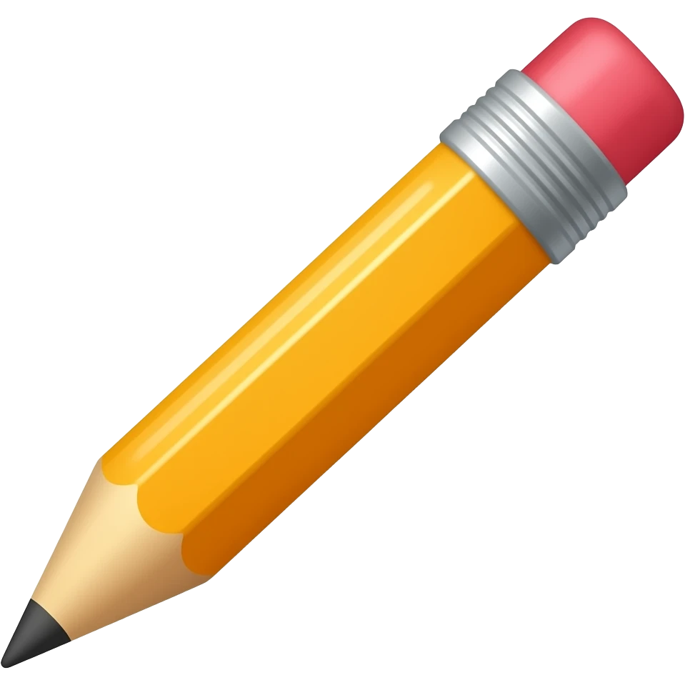 pencil emoji