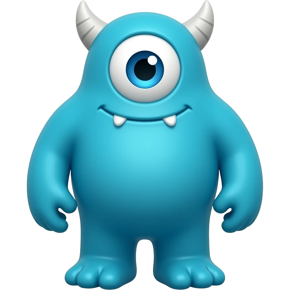 blue monsters emoji