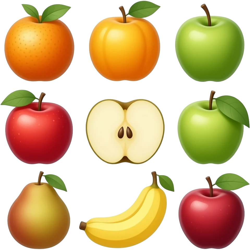 Fruits emoji