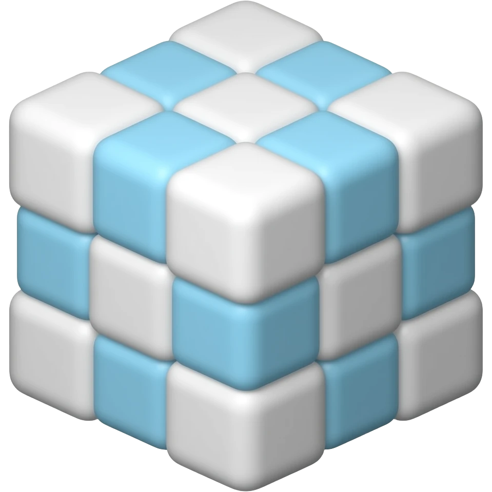 Cube emoji