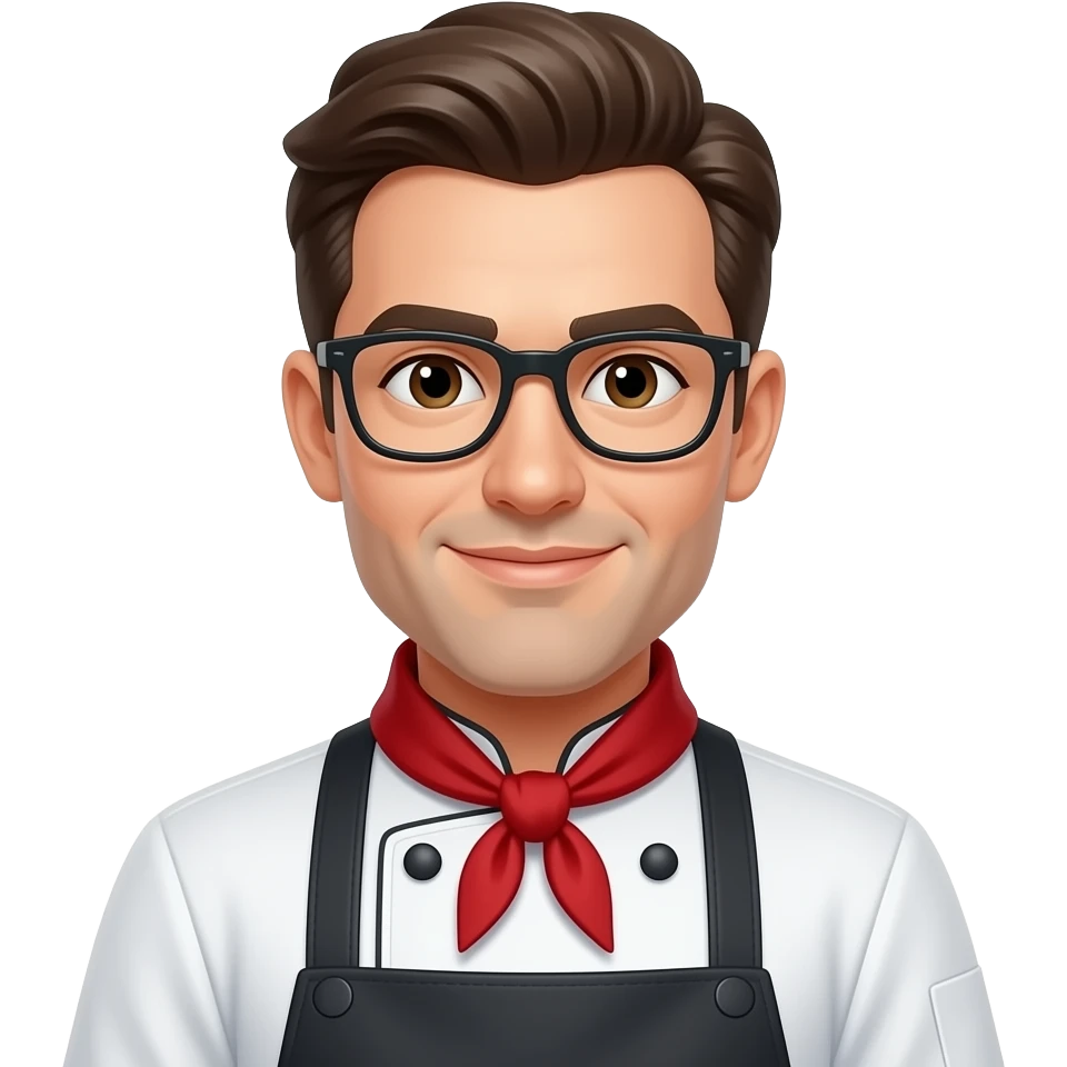 Man chef emoji