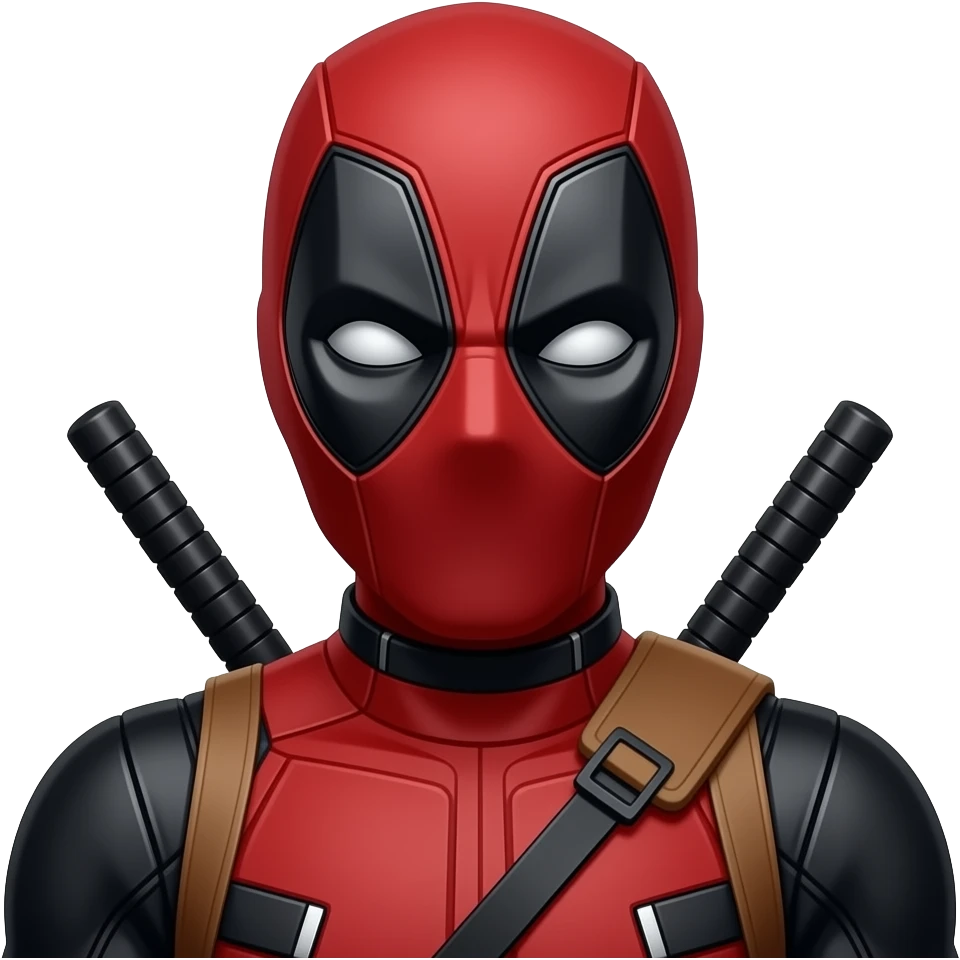 deadpool liburan emoji
