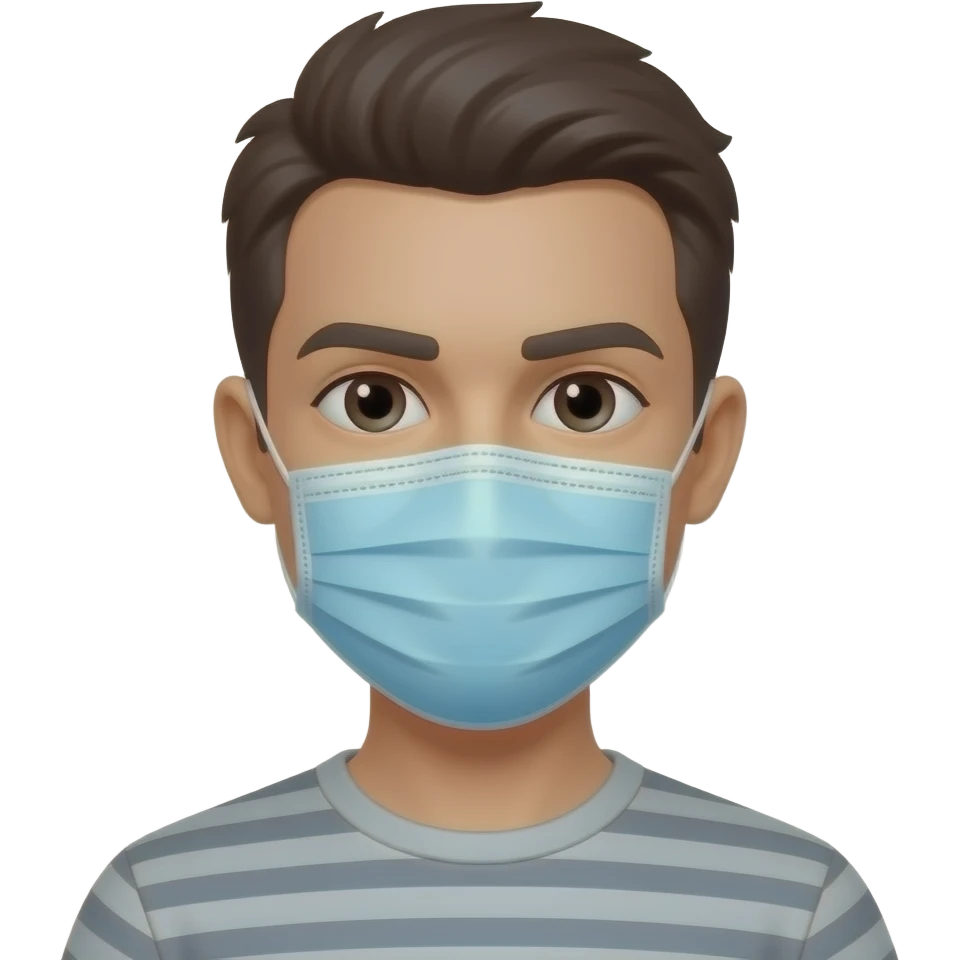 I likd this but thd mouth is a mask emoji