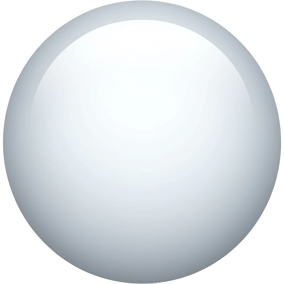 white circle Original emoji