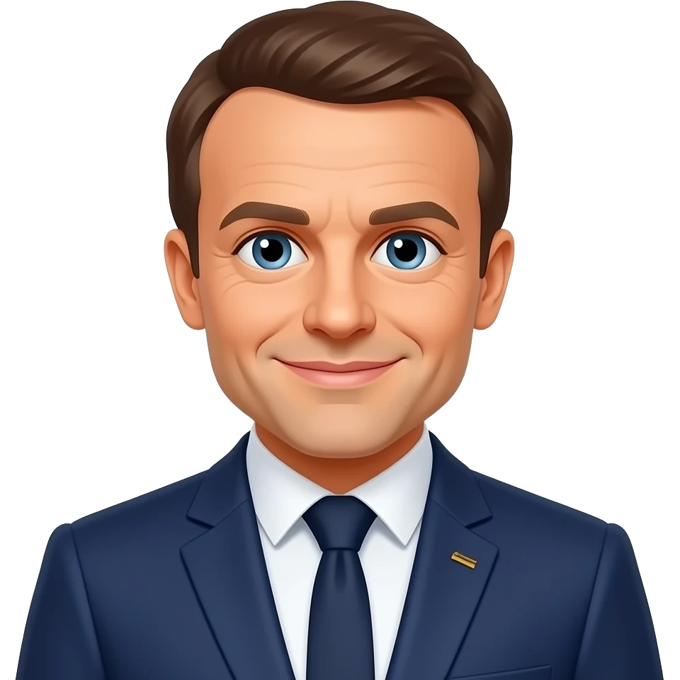 Emmanuel Macron emoji