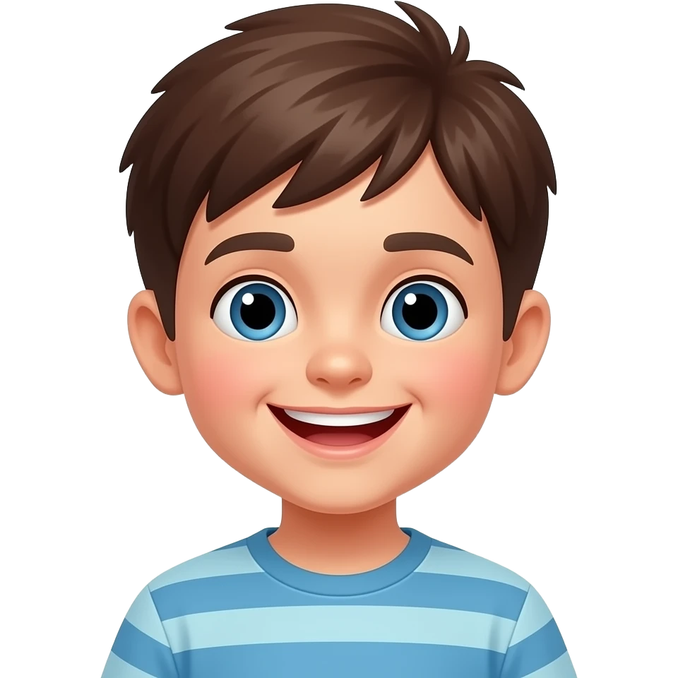 happy kid emoji