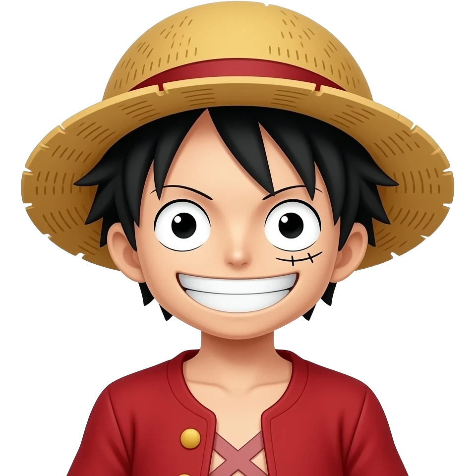 Luffy emoji