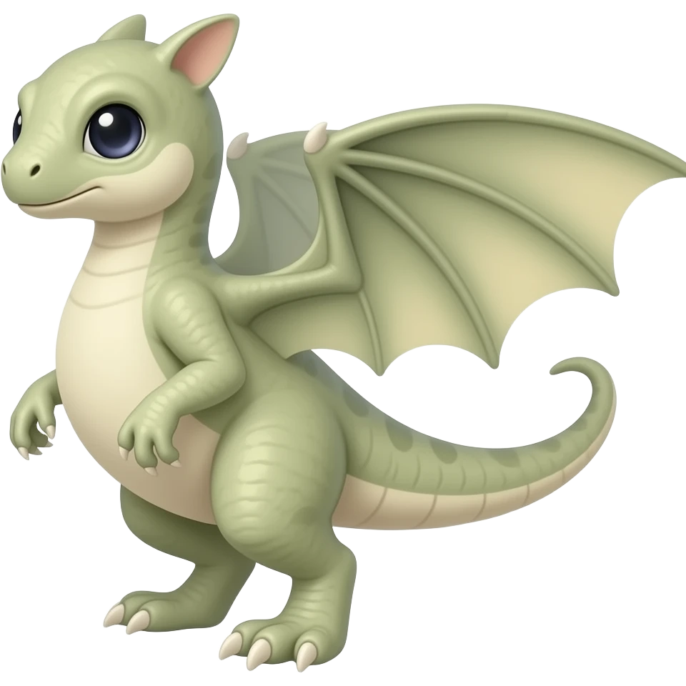 Reverse wings on side emoji
