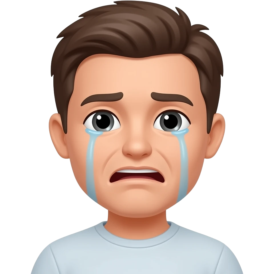 Crying. emoji