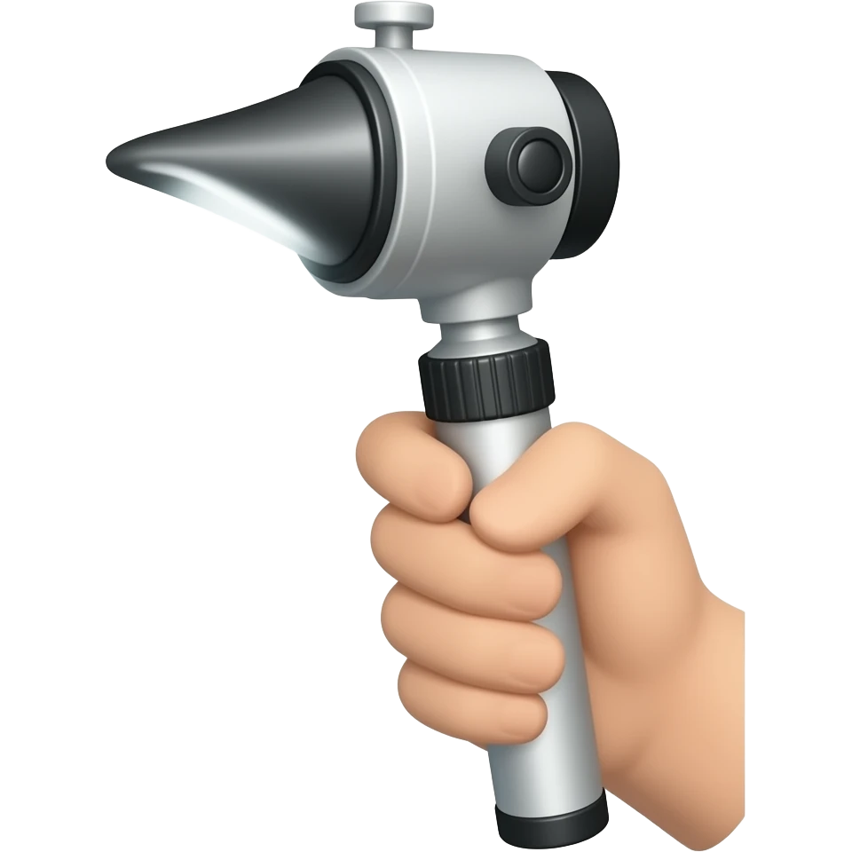 otoscope medical light emoji