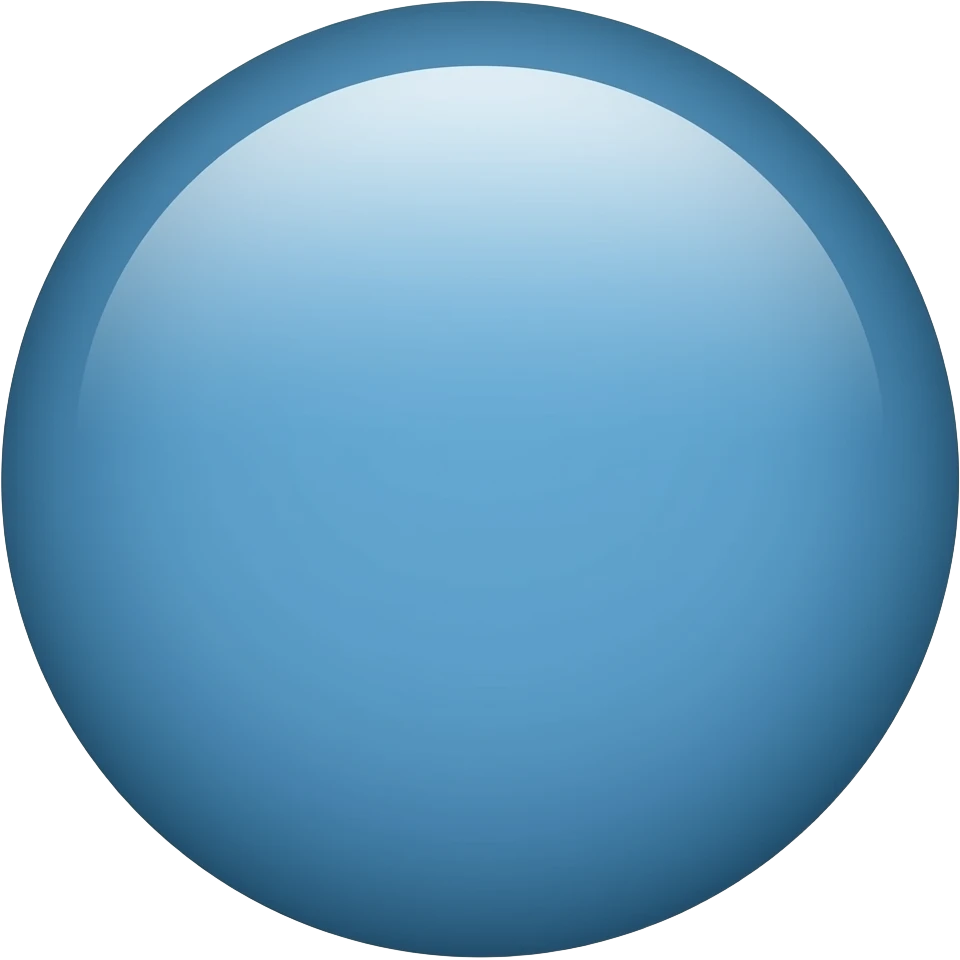 blue circle emoji