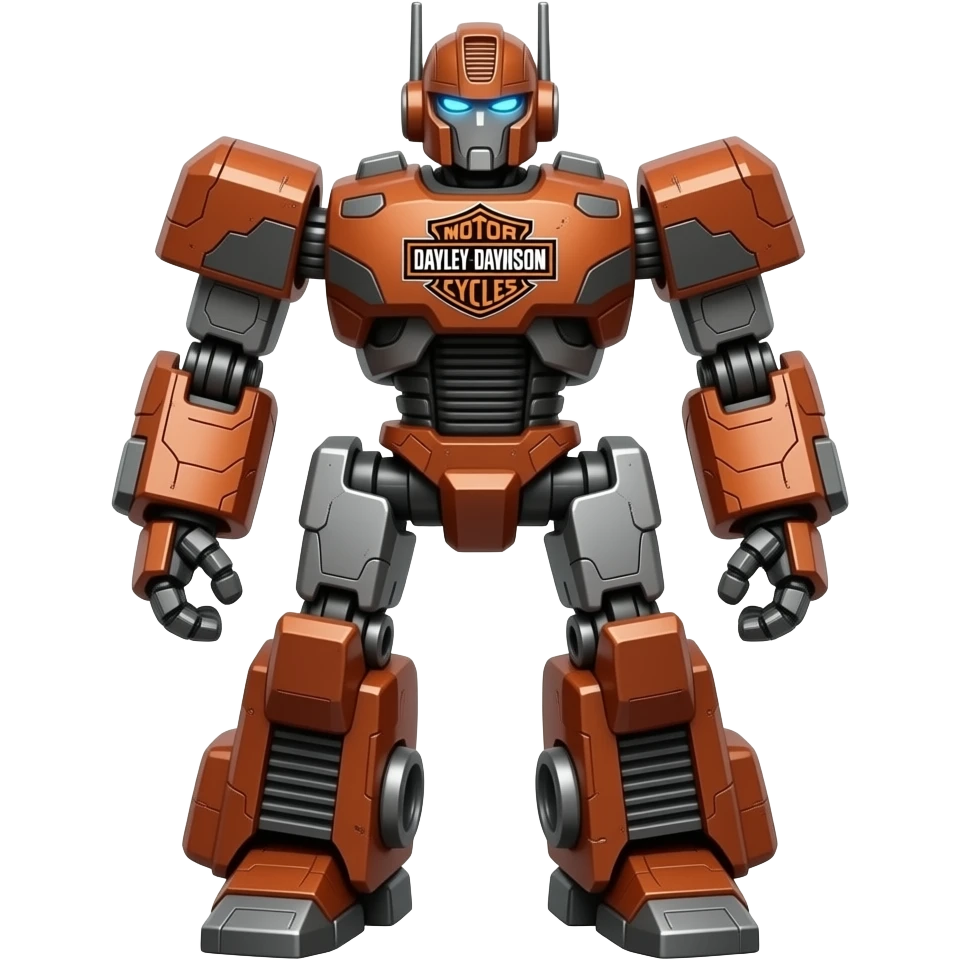 Harley Davidson Transformer robot emoji